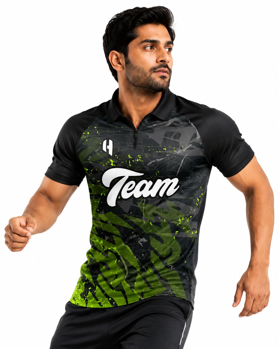 Zippered Polo House of Screens design